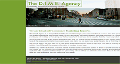 Desktop Screenshot of dime-agency.com